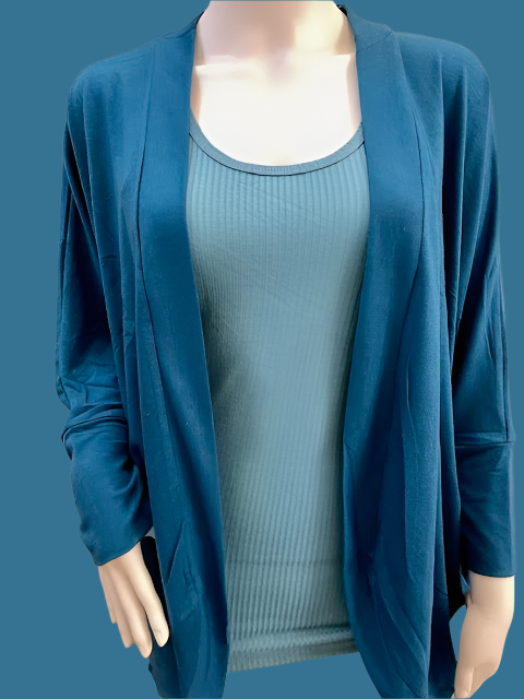 Bubble Hem Cardigan